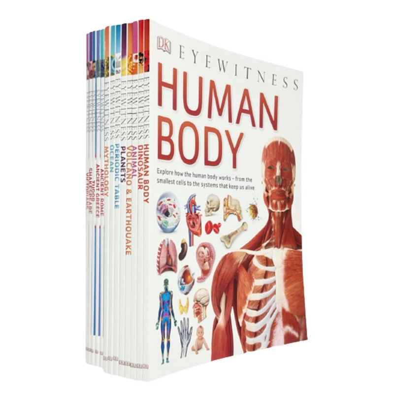 Dk Eyewitness Collection 13 books set Children's Pack Animal, Ancient Rome