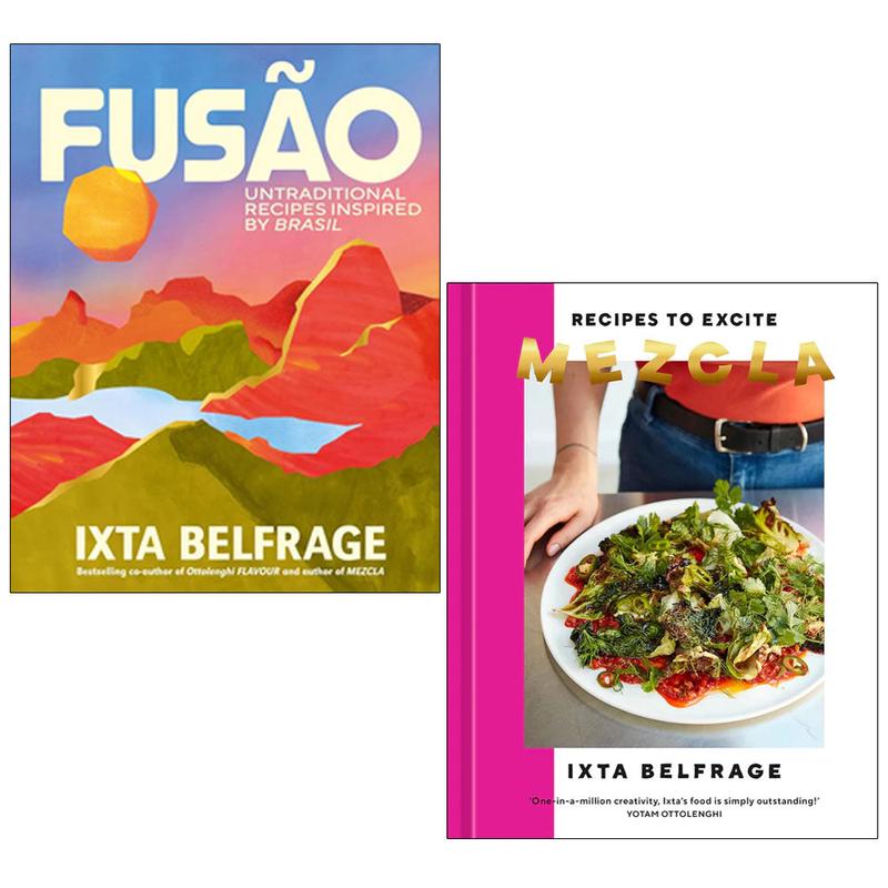 Ixta Belfrage 2 Books Collection Set (FUSO, Mezcla Recipes to Excite)