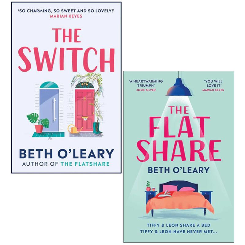 Beth O'Leary 2 Books Collection Set (The Flatshare, The Switch)
