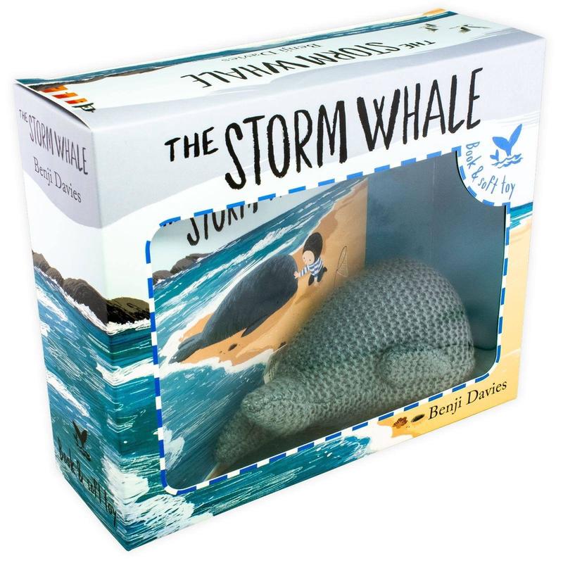 The Storm Whale Book & Soft Toy By Benji Davies - Ages 0-5 - Hardback