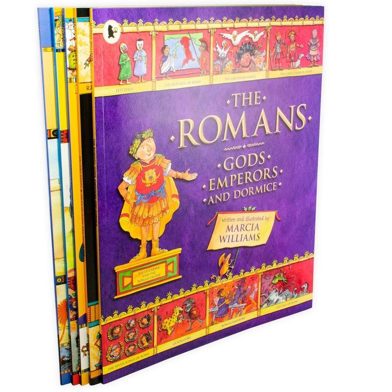 Marcia Williams Comic Strip Classics of the Ancient World 5 Book Collection