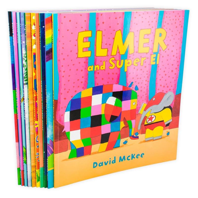 Elmer Children Picture 10 Books Collection Set By David McKee - Ages 0-5 - Paperback