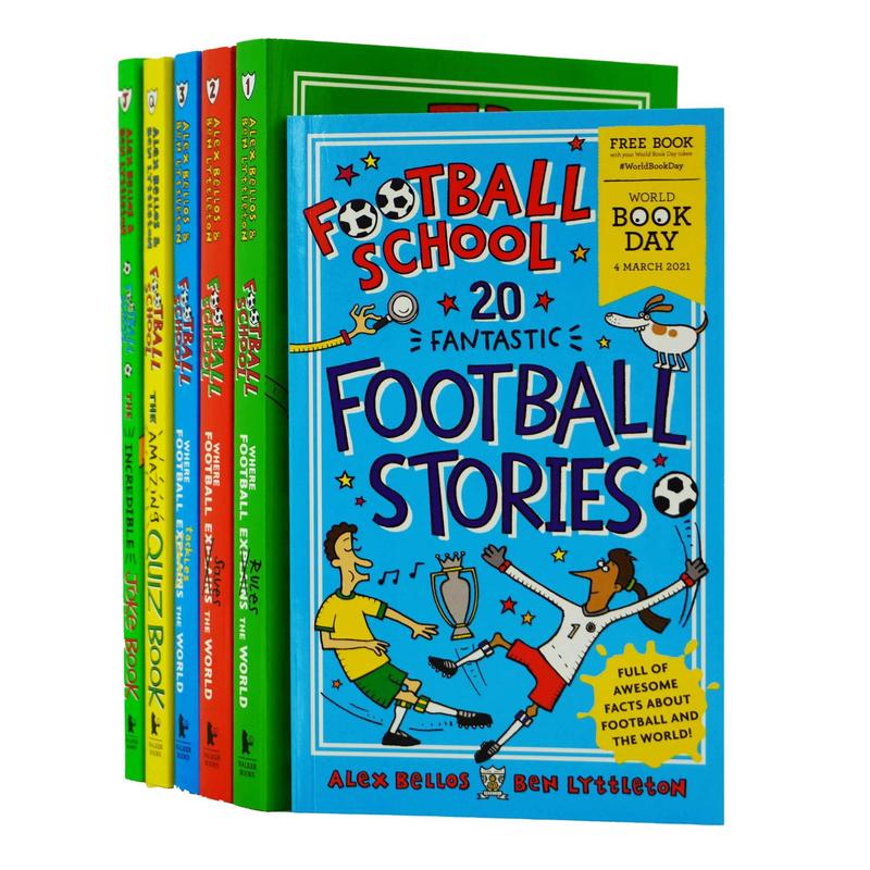 Football School Season 6 Books Collection Set By Alex Bellos & Ben Lyttleton - Age 7-11 - Paperback