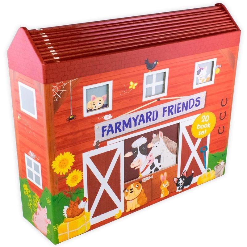 Farmyard Friends 20 Book Collection in a Barn - Ages 0-5 - Paperback