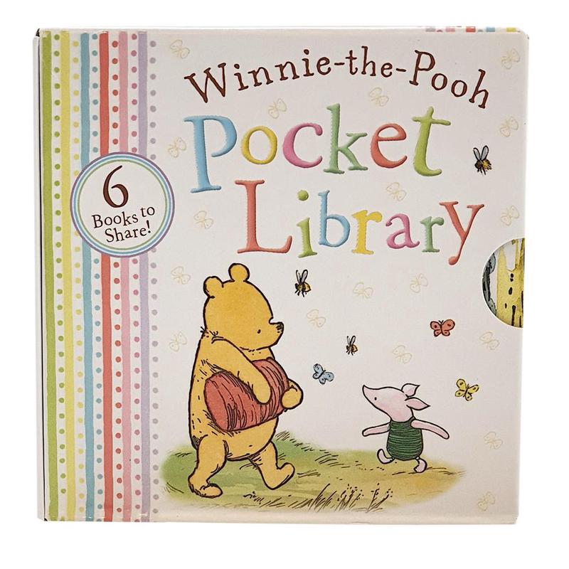 Winnie-the-Pooh Pocket Library 6 Books to Share - Ages 0-5 - Board Books - Jane Riordan