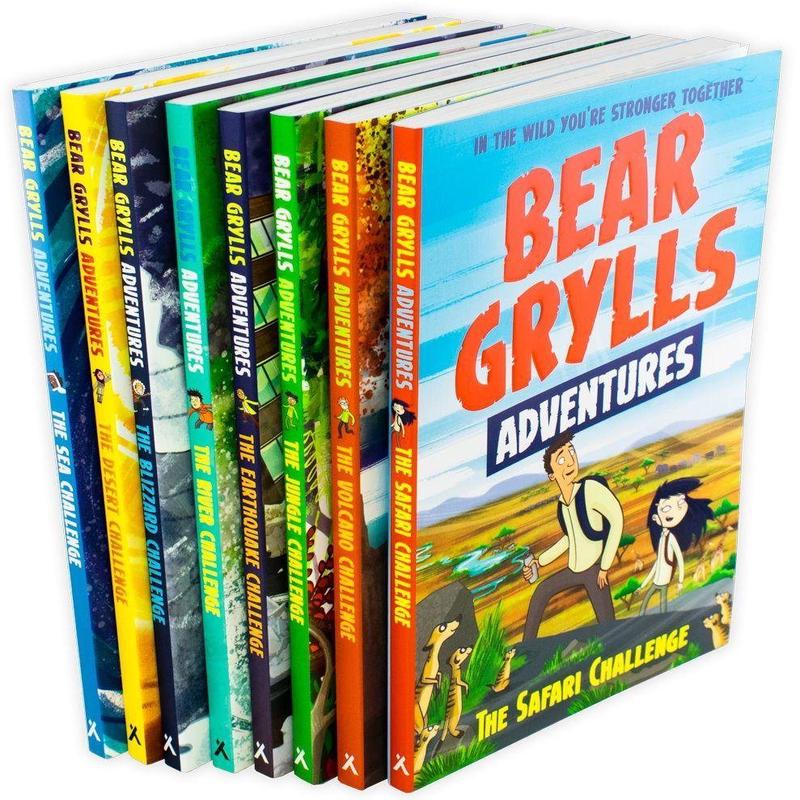 Bear Grylls Adventures 8 Book Collection