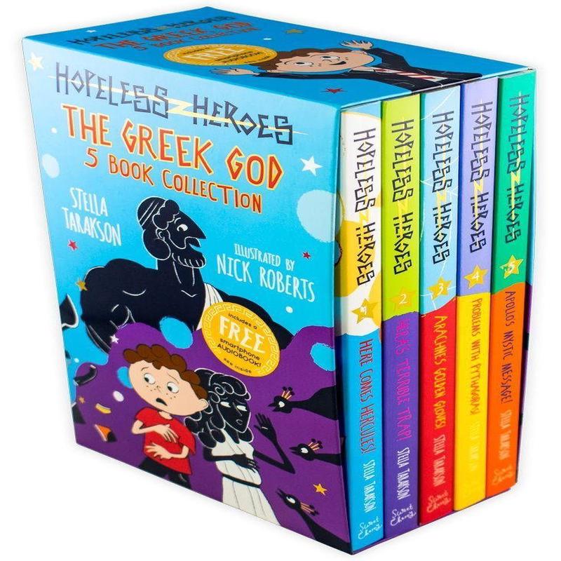 Hopeless Heroes: The Greek God 5 Book Collection - Ages 7-9 - Paperback - Stella Tarakson
