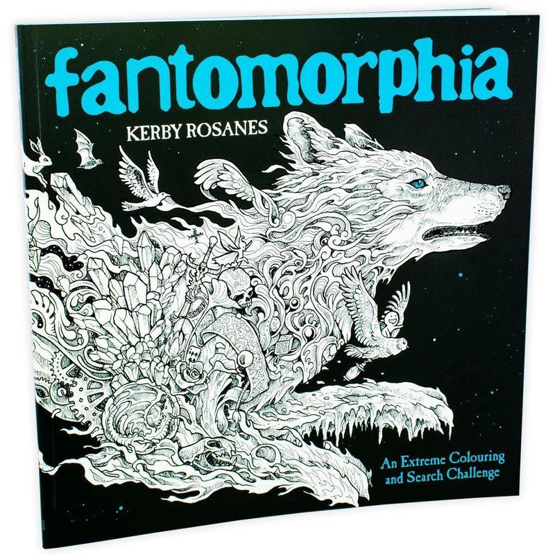 Fantomorphia: An Extreme Colouring and Search Challenge by Kerby Rosanes - Paperback
