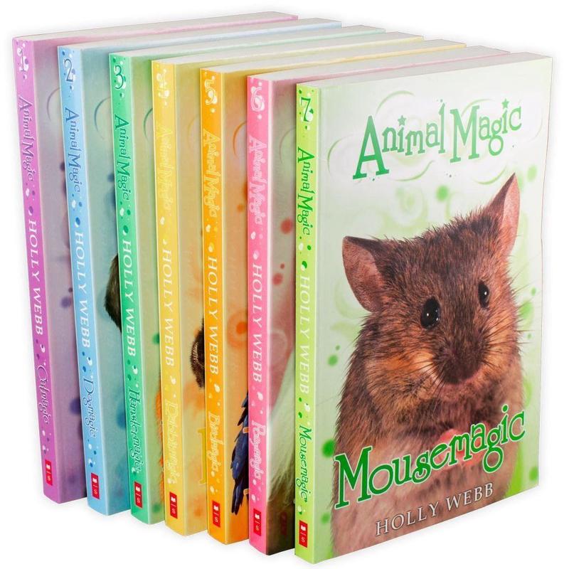 Animal Magic Collection 7 Book Set - Ages 7-9 - Paperback - Holly Webb