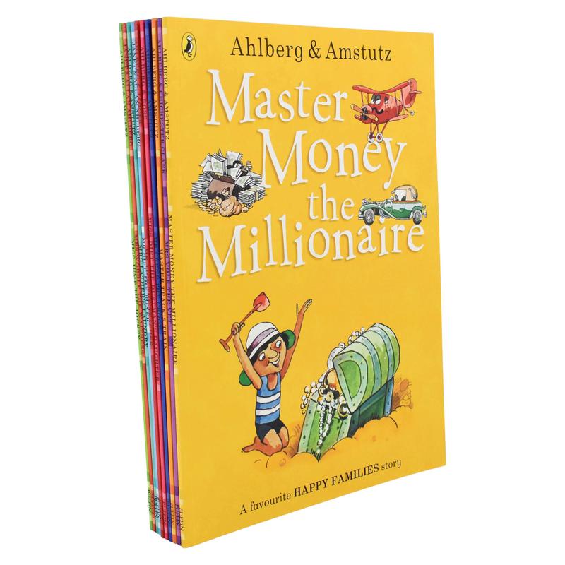 Happy Families by Allan Ahlberg 10 Books Collection Set - Ages 5-7 - Paperback