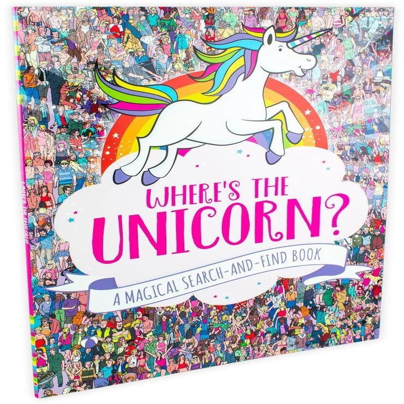 Where's The Unicorn: a Magical Search-and-Find Book By Jonny Marx and Sophie Schrey - Ages 4-9 - Paperback