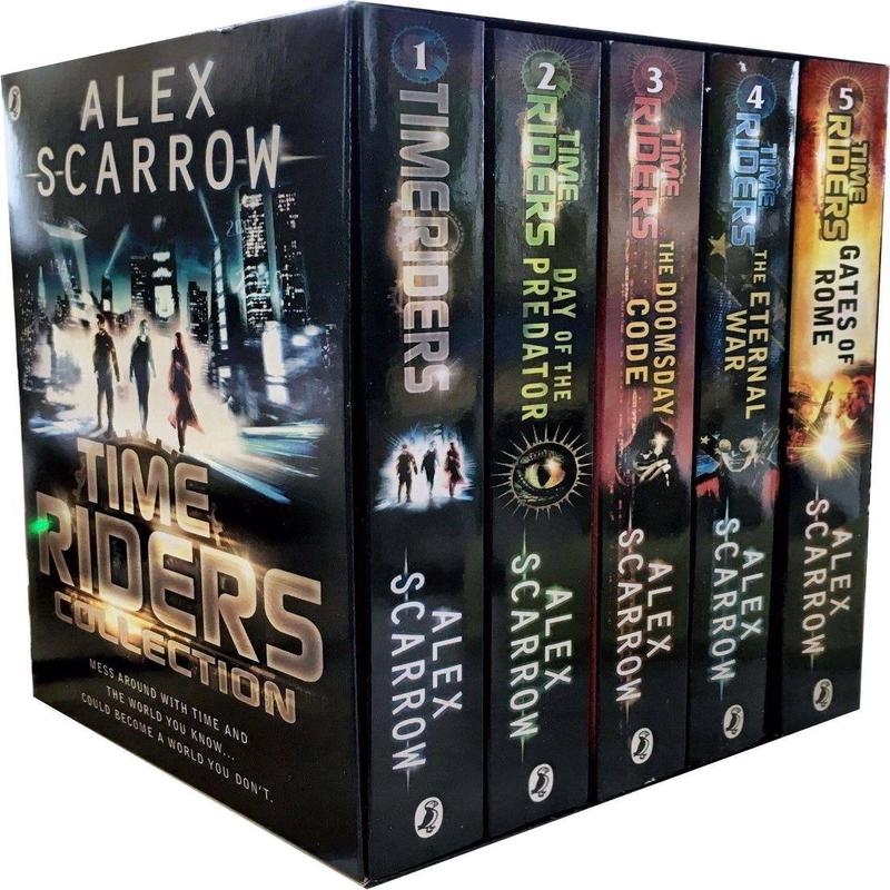 Time Rider Collection Alex Scarrow 5 Books Box Set - Young Adult - Paperback