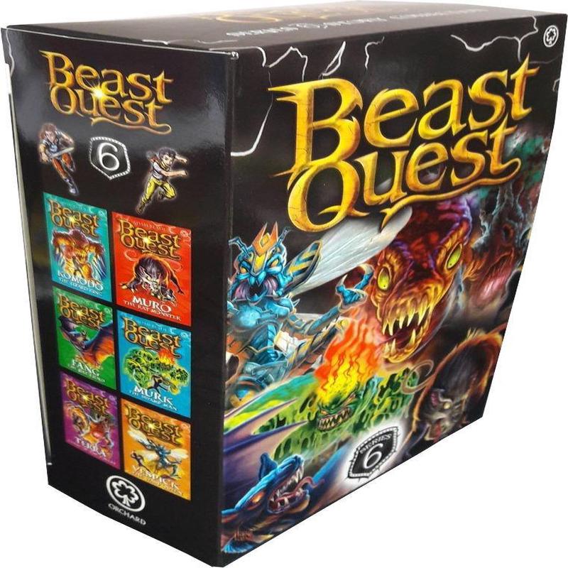 Beast Quest Series 6 by Adam Blade 6 Books Collection Set - Ages 7-9 - Paperback