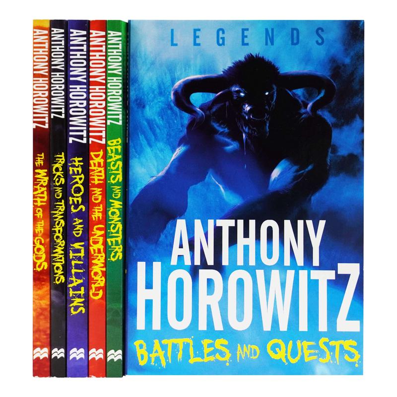 Legends Series By Anthony Horowitz: 6 Books Collection Set - Ages 7-11 - Paperback