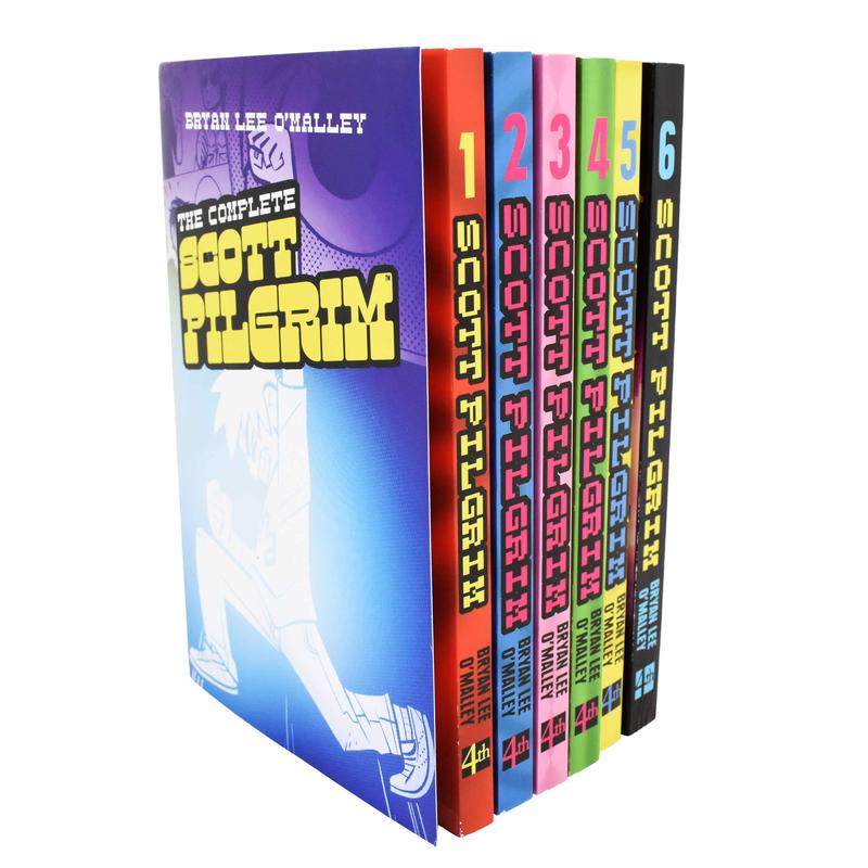 Scott Pilgrim by Bryan Lee O'Malley 6 Books Collection - Ages 13+ - Paperback
