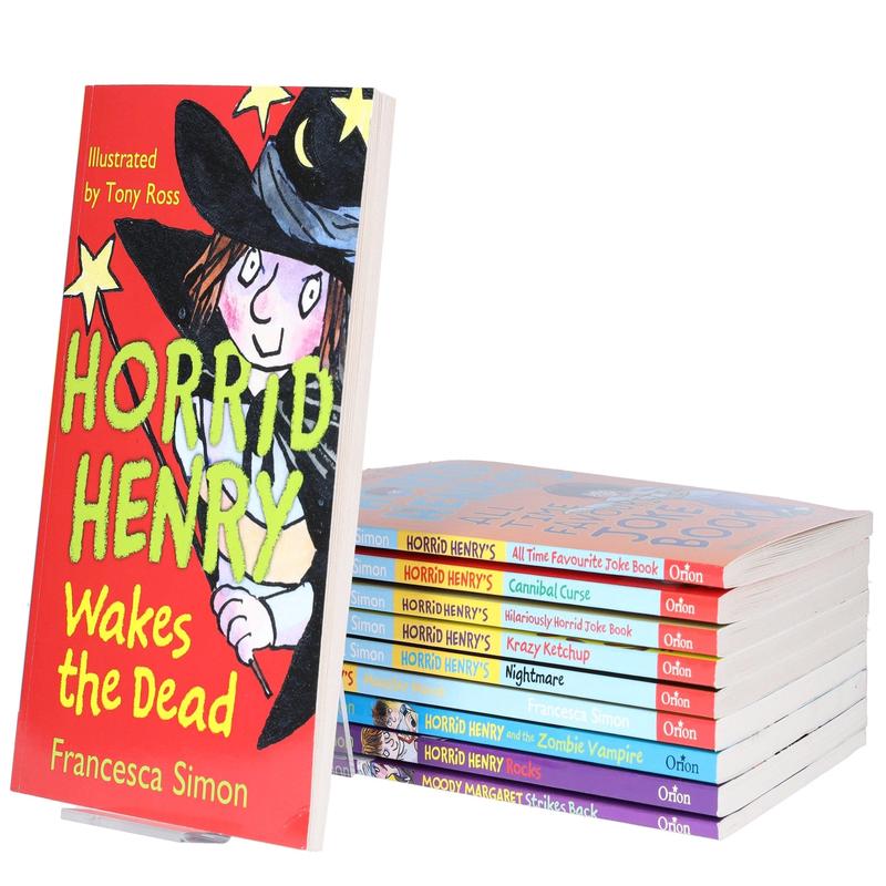 Horrid Henry 10 Books Collection Set by Francesca Simon - Age 6-11 - Paperback