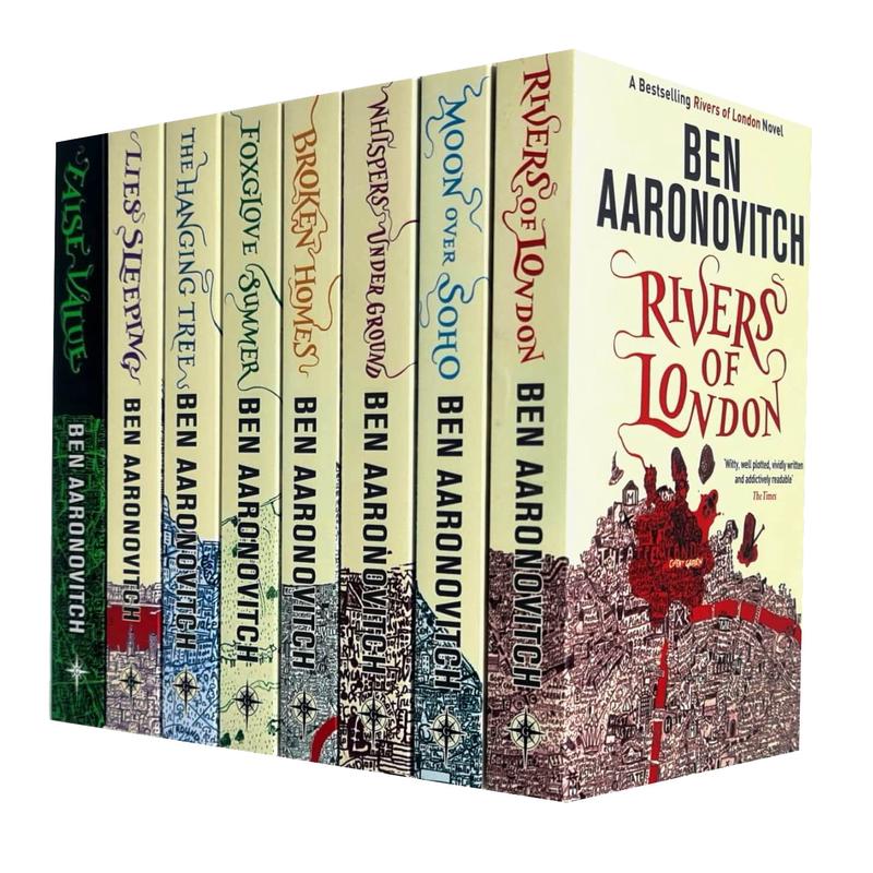 Rivers of London by Ben Aaronovitch: Books 1-8 Collection Set - Fiction - Paperback