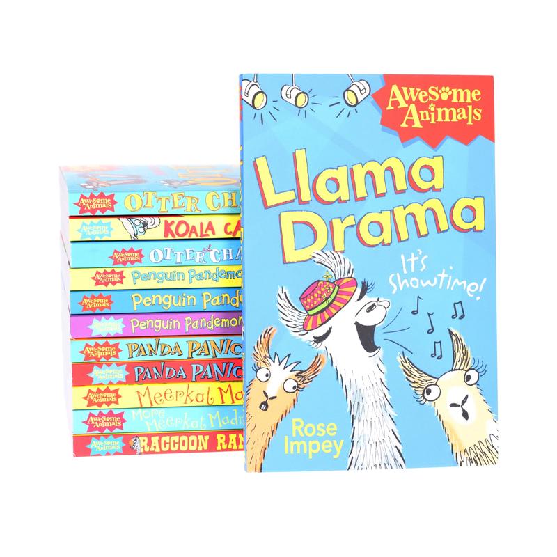 Awesome Animals Series 12 Books Collection Set - Ages 6-12 - Paperback