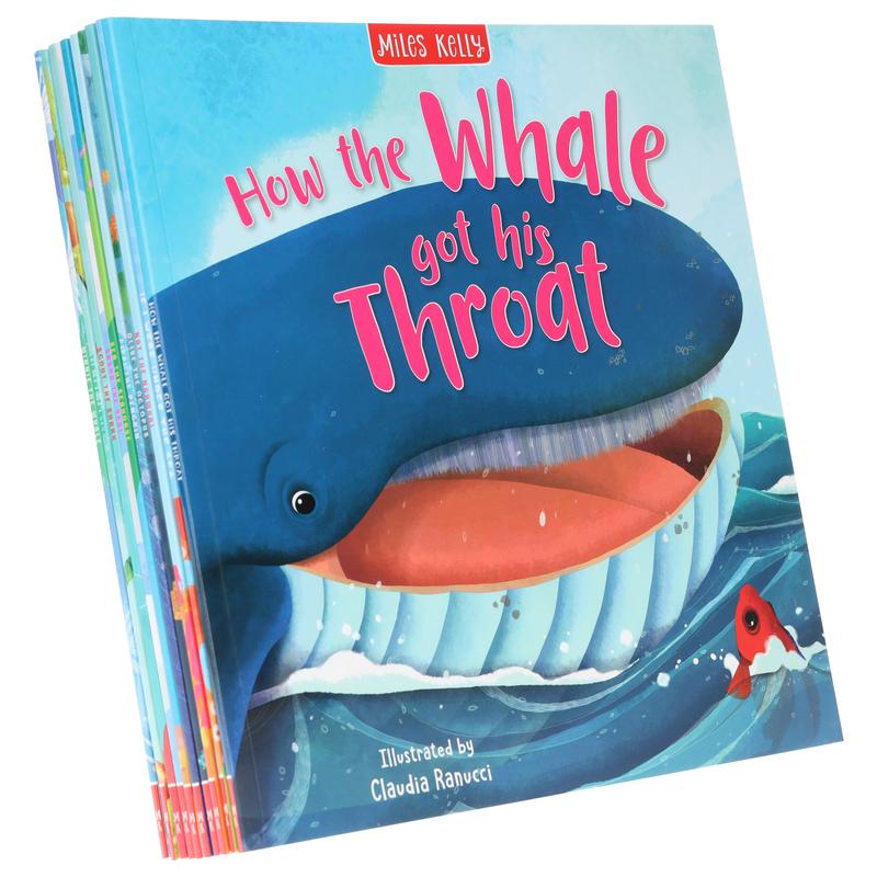 Stories From the Sea: 10 Tales of Wild Animals Beneath the Waves illustrated 10 Books Collection Set - Ages 3+ - Paperback