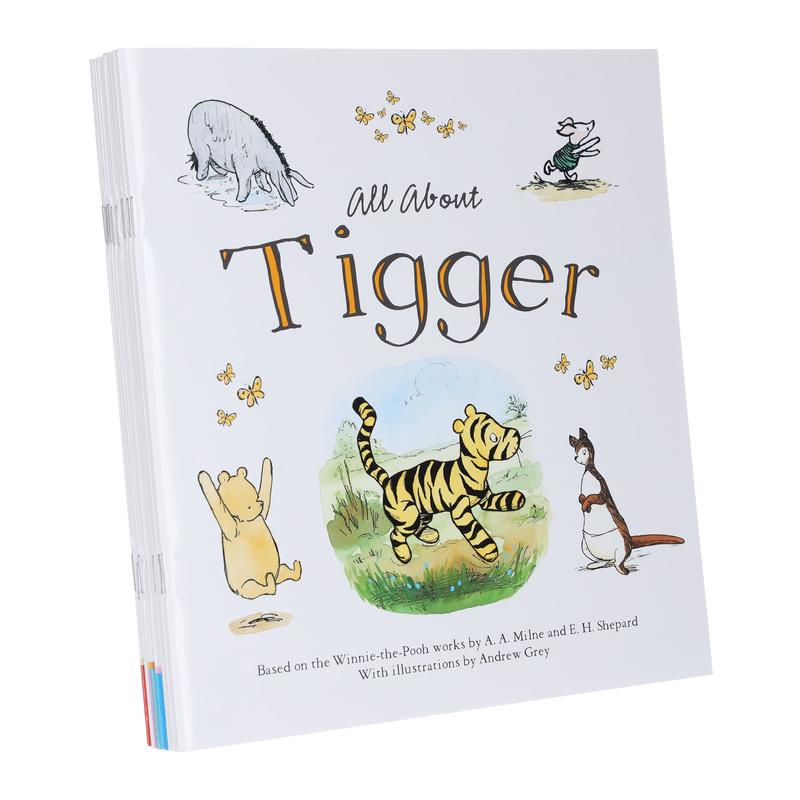 Winnie-the-Pooh and Friends By A.A. Milne & E.H. Shepard 8 Picture Books Collection Set - Ages 2+ - Paperback