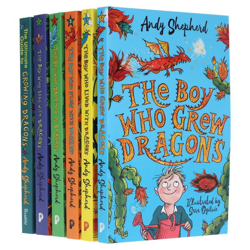 Boy Who Grew Dragons Series By Andy Shepherd 6 Books Collection Set - Ages 7-9 - Paperback