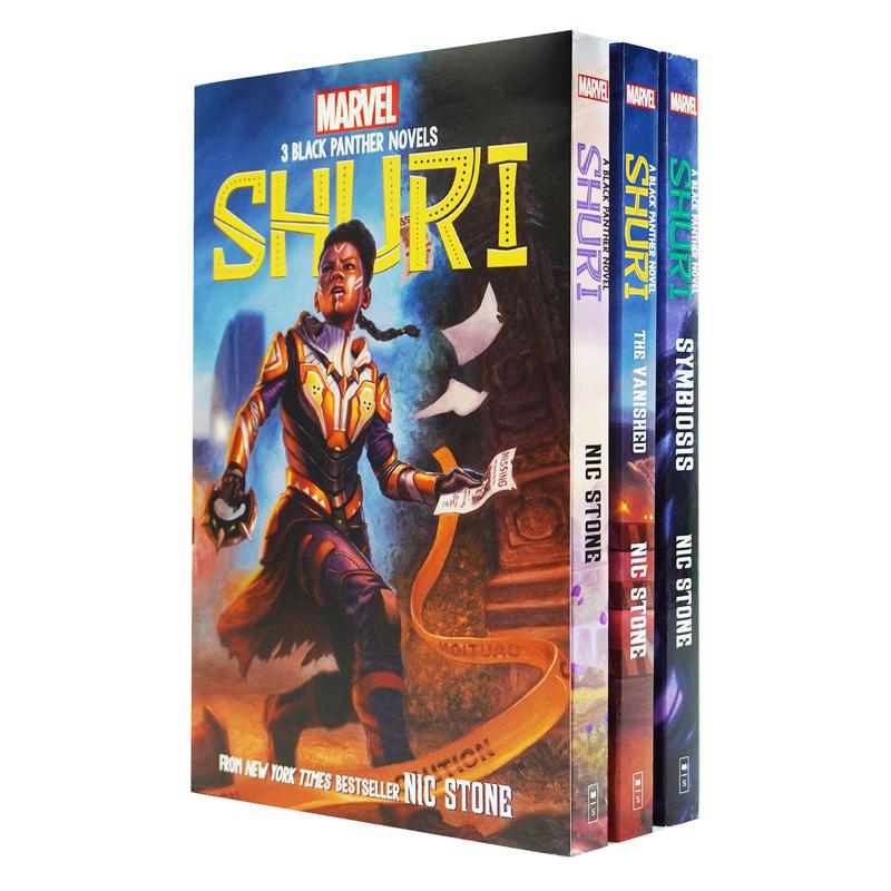 Marvel Black Panther Shuri Series by Nic Stone 3 Books Collection Set - Ages 8-12 - Paperback