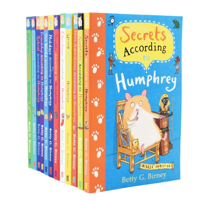 According to Humphrey the Hamster Series by Betty G. Birney 12 Books Collection Set - Ages 7+ - Paperback