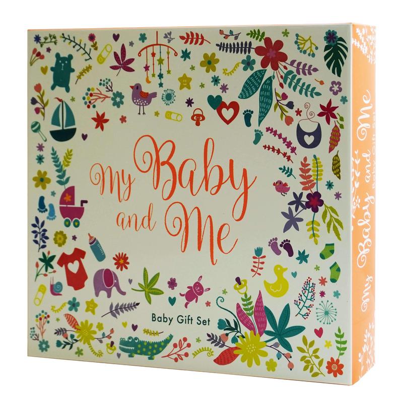My Baby and Me Baby Recorder 3 Books Gift Box Set with 16 Milestone Cards - Ages 0-5 - Hardback/Paperback