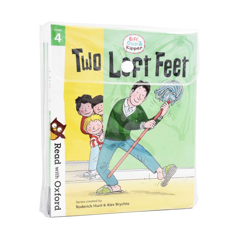 Biff, Chip and Kipper: Read with Oxford Stage 4 16 Books Collection Set by Roderick Hunt - Age 5+ - Paperback