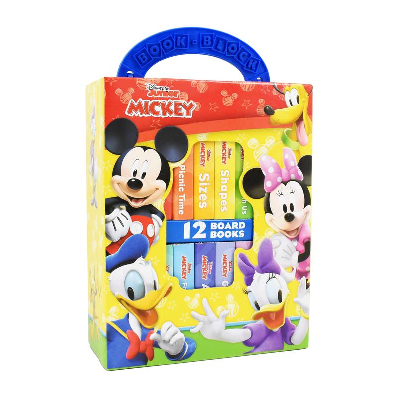 Disney Junior Mickey Mouse Clubhouse 12 Books Box Set - Ages 0-5 - Board Book