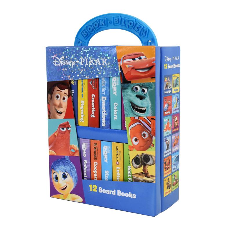 Disney Pixar My First Library 12 Book Set - Ages 0-5 - Board Book