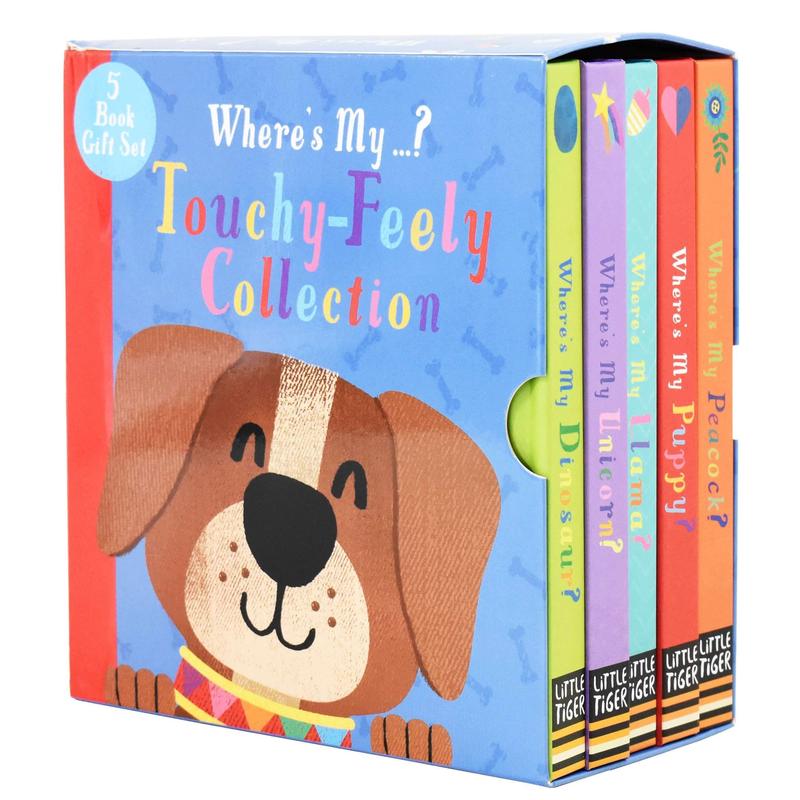 Where's My... Touchy-Feely Collection 5 Books Box Set by Kate McLelland - Ages 0-5 - Board Book