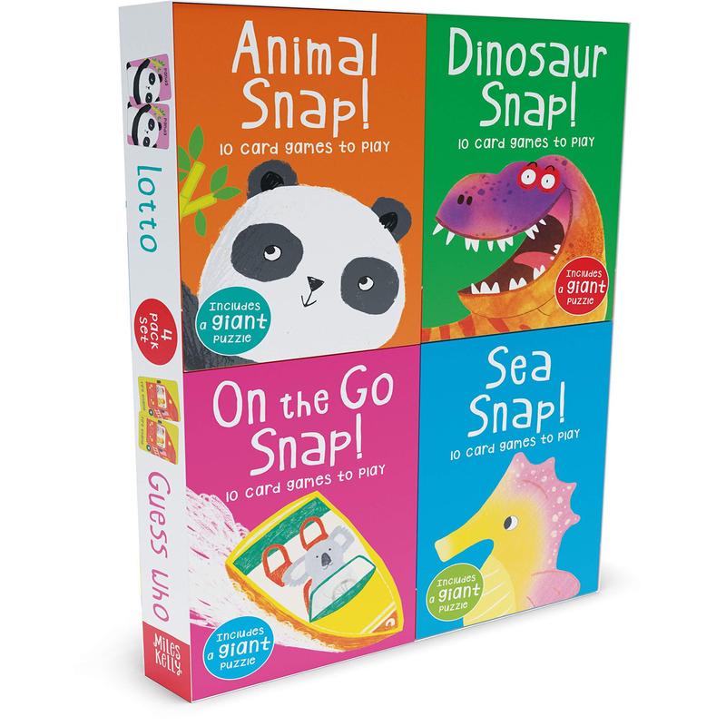 Miles Kelly Snap 4 Pack Set - Hardcover By Rosie Neave - Age 3-5