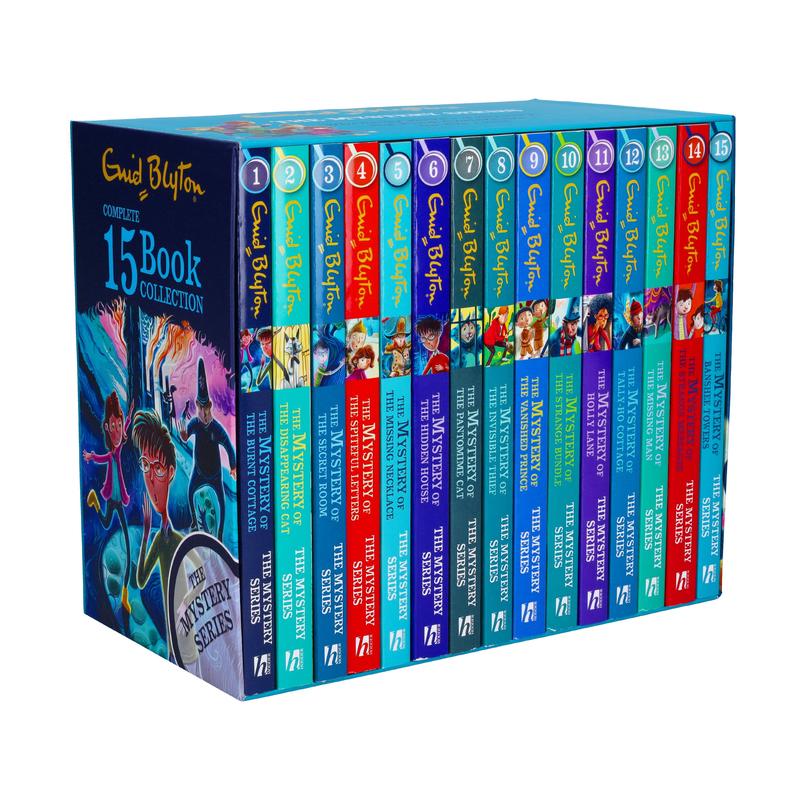 The Mystery Series Find-Outers Complete 15 Books Collection Box Set by Enid Blyton  Ages 9-14  Paperback