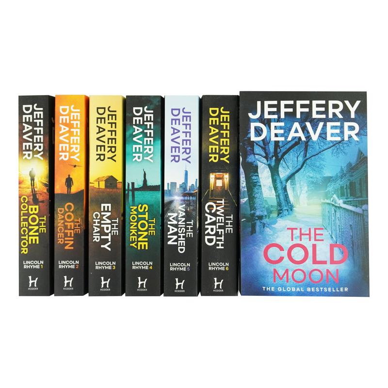 Lincoln Rhyme Thrillers Series By Jeffery Deaver 7 Books Collection - Fiction - Paperback