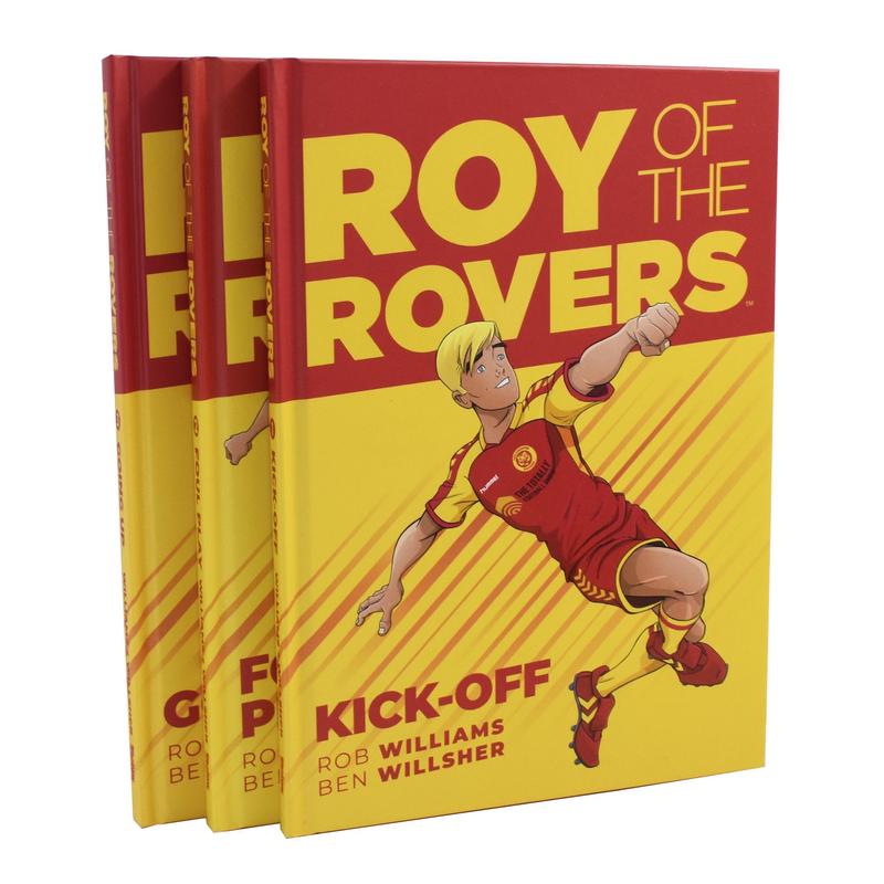 Roy of the Rovers 3 Books Collection by Rob Williams & Ben Willsher - Ages 7+ - Hardback