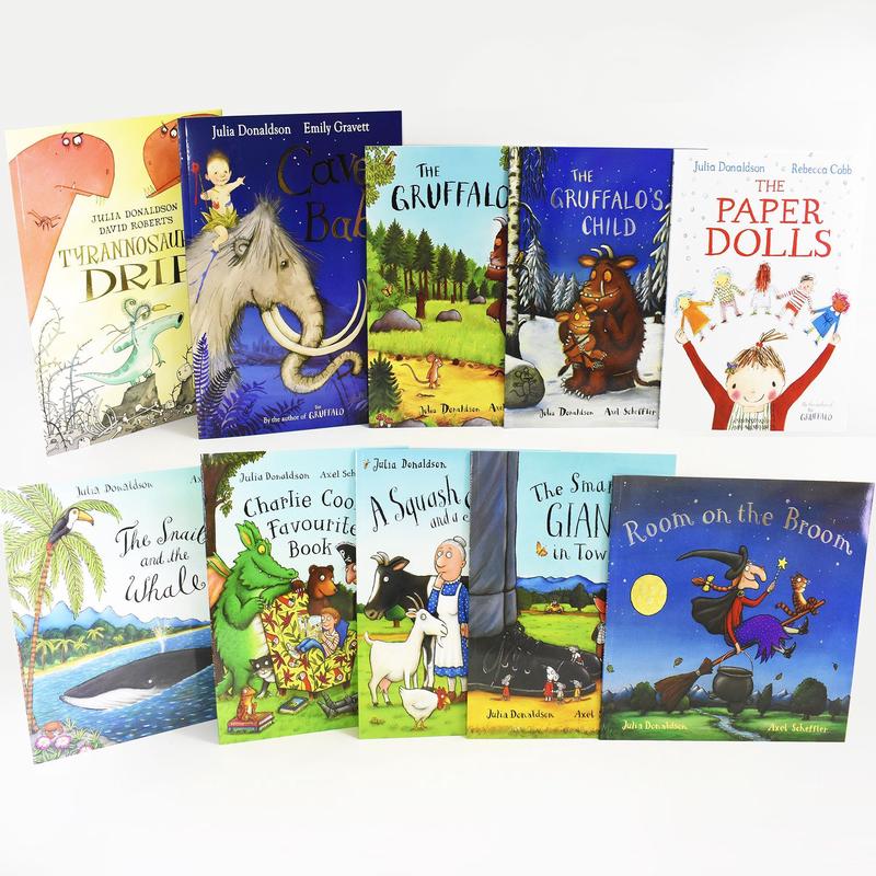 Julia Donaldson Story Collection 10 Picture Books - Age 5-7 - Paperback