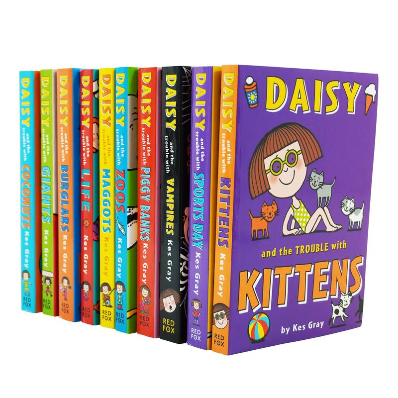 Daisy & The Trouble With Kittens By Kes Gray 10 Books Collection Set - Ages 9-14 - Paperback