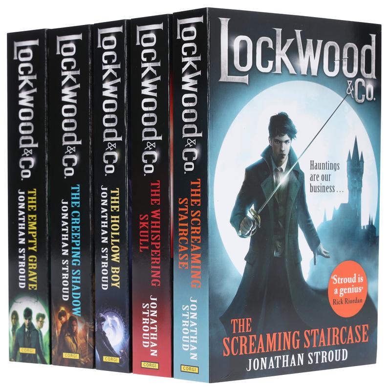 Lockwood & Co. by Jonathan Stroud Complete 5 Books Collection Set - Ages 9-11 - Paperback
