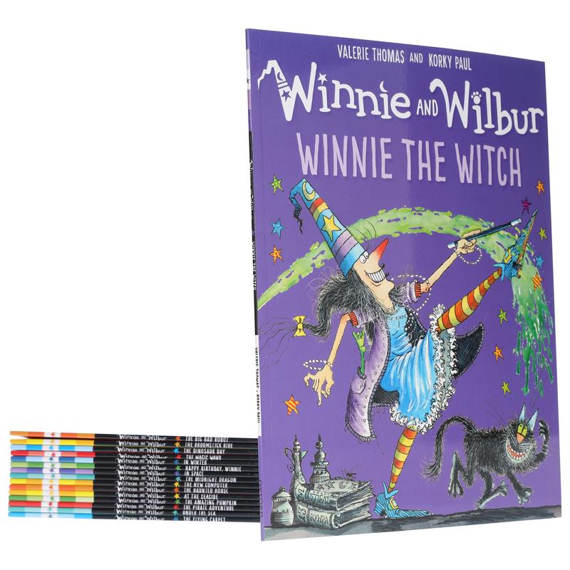 Winnie and Wilbur Series by Valerie Thomas 16 Books Collection Set - Ages 7-9 - Paperback