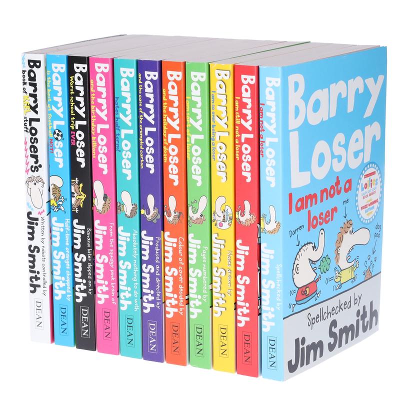 Barry Loser Series By Jim Smith 11 Books Collection Set - Ages 7-9 - Paperback