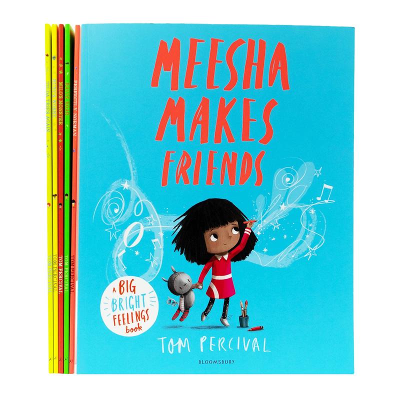 A Big Bright Feelings By Tom Percival 6 Books Collection Set - Ages 3-7 - Paperback