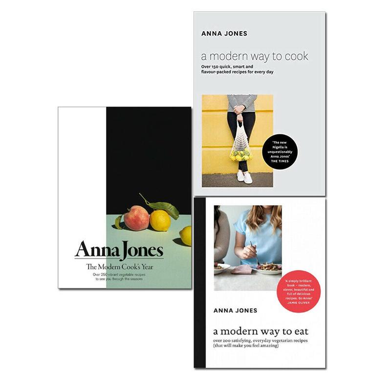 Anna Jones 3 Books Collection Set (A Modern Cooks Year, Way to Cook, Way to Eat)