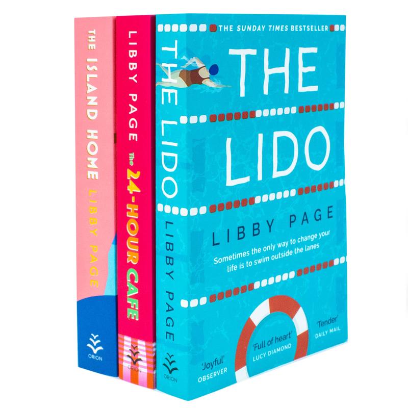 Libby Page 3 Books Collection Set The Lido, The 24 Hour Cafe, The Island Home