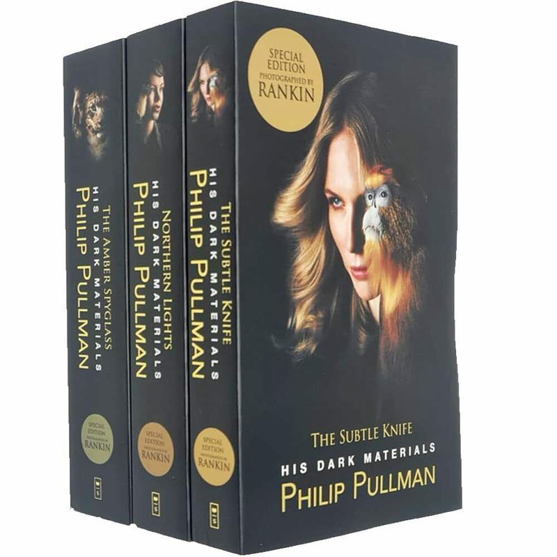 Philip Pullman His Dark Materials 3 Books Collection Set ( The Amber Spyglass, Northern Lights , Subtle Knife )