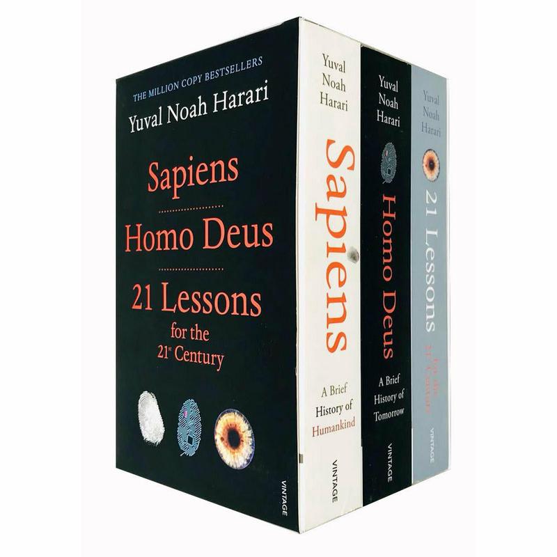 Yuval Noah Harari 3 Books Collection Box Set (Sapiens, Homo Deus, 21 Lessons for the 21st Century)