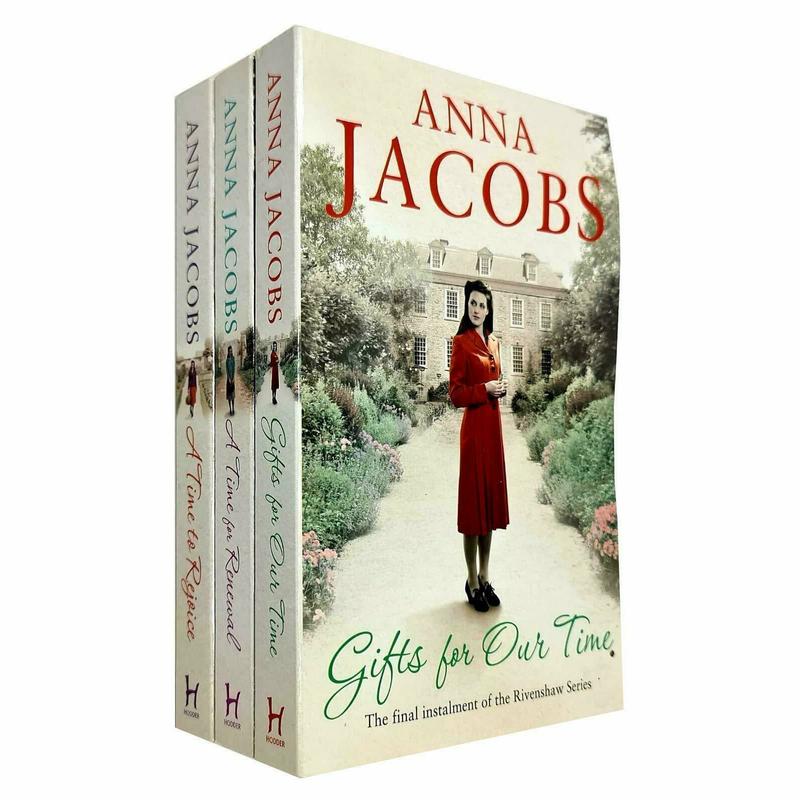 Anna Jacobs Rivenshaw Saga Series Collection 3 Books Set Gifts For Our Time NEW
