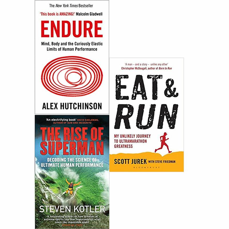 Endure: Mind, Body, The Rise of Superman, Eat and Run 3 Books Set