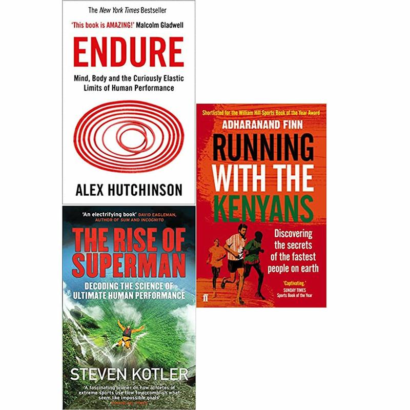 Endure: Mind, Body, The Rise of Superman, Running with the Kenyans 3 Books Set