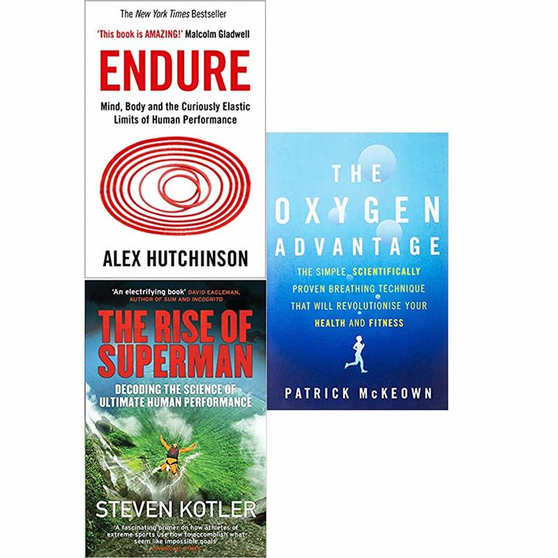 Endure: Mind, Body, The Rise of Superman, The Oxygen Advantage 3 Books Set